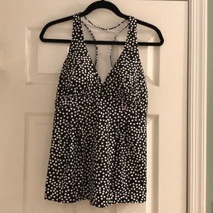 Lands End Tankini Top - Size 12